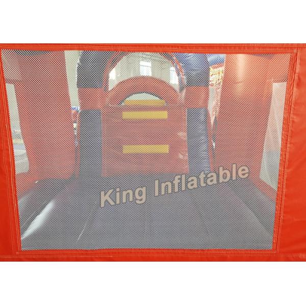 Spider-man Funny Inflatable Jumping Bouncy Castle Outdoor Red with 0.55mm PVC Tarpaulin