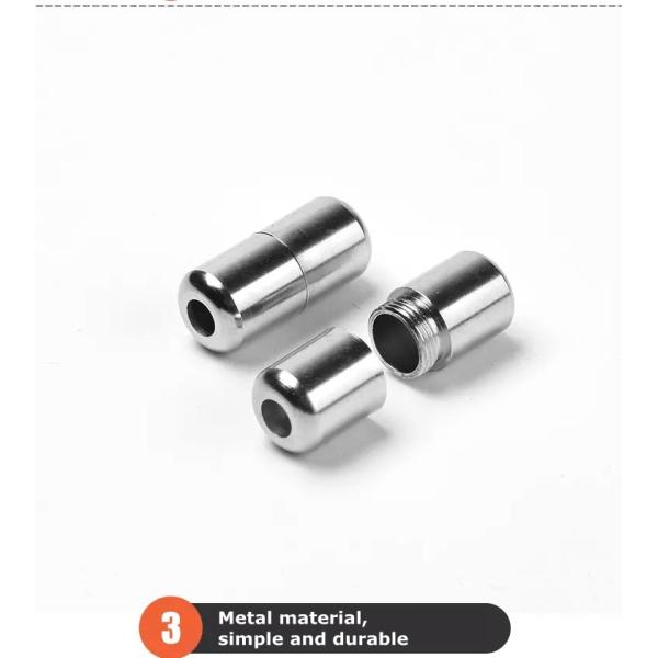 Creative Shoelace Round Double Porous No-Tie Lace Elastic Silicone Shoelace Child Adult Convenient Free Shoe Laces