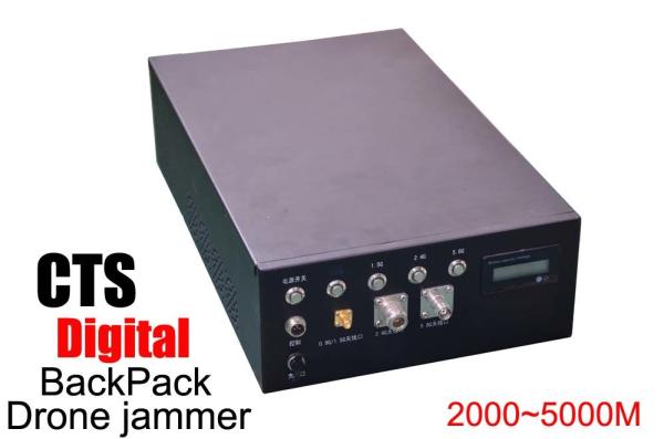 Buy Backpack Drone Radio Jammer Digital Source With Multi Frequency And 3000M Range at wholesale prices