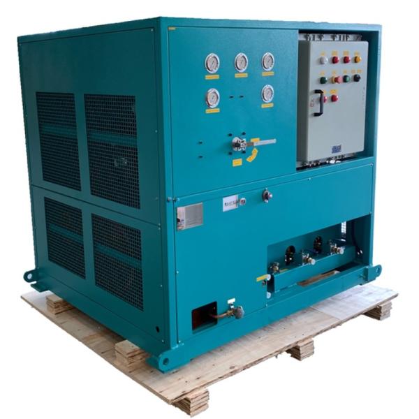 ac refrigerant recovery vapor pump explosion proof ISO tank recovery charging machine gas charging equipment