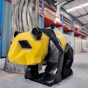 Quality Lifelike Panda Model Customization Unique Shape For Theme Park for sale