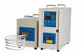 China High Frequency Induction Heating Brazing Machine With 8meters Moveable Welder on sale