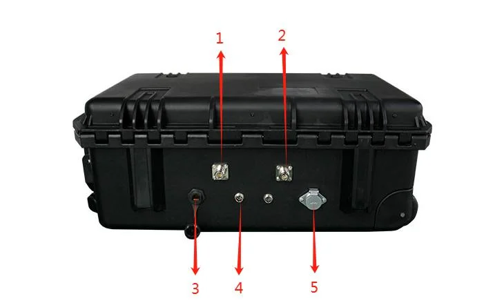 Rugged IP65 Portable Mobile Mesh Command Station Transceiver