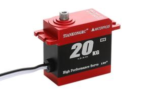 Quality TIANKONGRC TD-9420MG 20KG Waterproof Servo High Torque Motor Digital Servo Underwater RC Servo for RC Car Robot Helicopter for sale