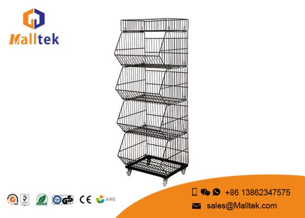 Buy Multilayer Stackable Wire Baskets Unique Stackable Wire Storage Bins at wholesale prices