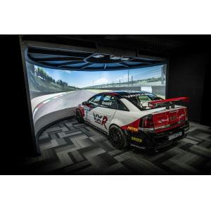 360 Degree Flight Curved Simulation Screens Floor Standing
