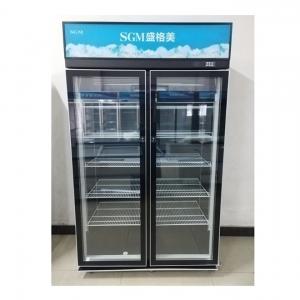 Quality Customized Commercial Wine Display Cooler 998L Restaurant Beverage Refrigerator for sale