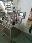 Fully Automatic Bottle Liquid Filling Line With Capping And Labeling