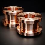 Custom Precision CNC Turning Parts CNC Machining Metal Copper Part