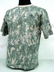 China Digital ACU Camo Men's Military Short-Shirt,Casual Wear Shirt Size:S,M,L,XL,XXL on sale