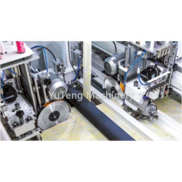 High Speed Computerized Four Side Sewing And Cutting Machine