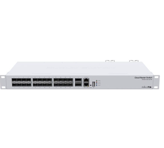 Remarkably Fast and Stable Fiber Connection 24-Port Network Switch with 40 Gbps QSFP Ports