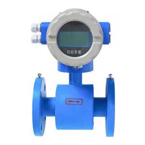 Quality Sewage Pipeline Cement Slurry Flowmeter Electromagnetic Flowmeter With Sand for sale