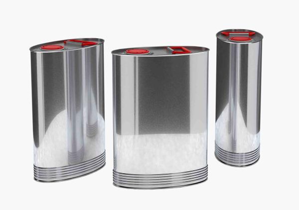 Buy 2000ml Small Rectangular Tin Containers Automobile Paint Empty Tin Cans at wholesale prices