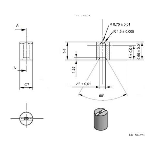 Ipx9k Iec 60529 Ip Stainless Steel Nozzle For Rain Test Chamber , φ24mm Diameter
