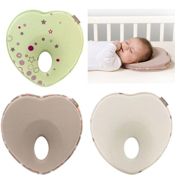 Eco - Friendly Infant Head Shaping Memory Foam Pillows For Babies Under 12 Months