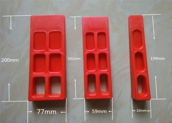 Buy Custom Red Printer Tools  Paper Wedge For Printing Machine at wholesale prices