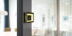 Customized LED Light Indicator Glass Wall 7" Android Based Control Touch Panel