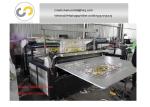 Computer control roll to sheet cutting machine, crossing cutter