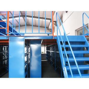 Quality Customized and Maximum Capacity Load Multi-Level Shelving with Powder Coated Finish for sale