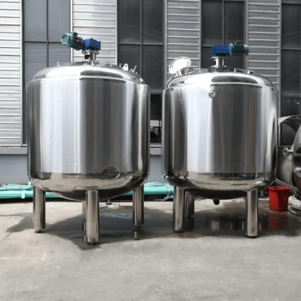 Vacuum Making Mixer Machine Emulsifying Homogenizer Tank SUS304/316 Large mixing and emulsifying machinery