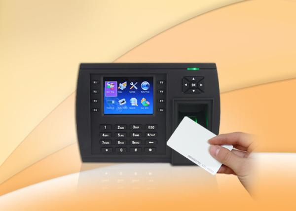 Buy RFID card reader Biometric Time Clock / Fingerprint Scanner Time Attendance with USB at wholesale prices