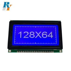 China 128X64 Dots Graphic Display Module ST7565R STN Gray Blue Film on sale