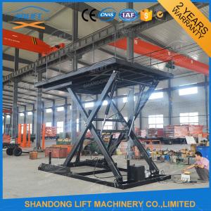 China 3T 3M Fixed Hydraulic Table Lift Cargo Scissor Lift Customize Available on sale