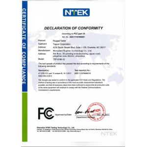 SHENZHEN RUGLINE TECHNOLOGY CO.,LIMITED Certifications