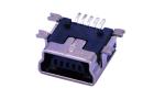 Surface Mount Input Output Connectors , Micro Usb Pcb Connector For Android