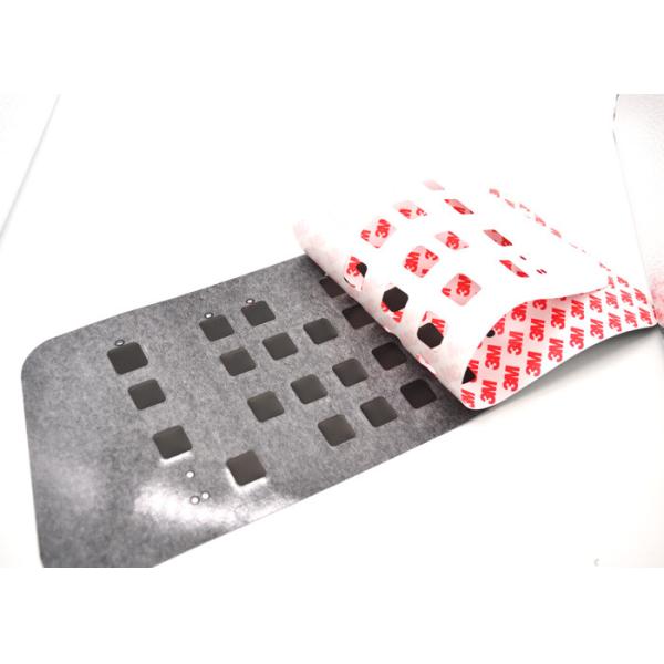 Square Embossed Button Membrane Switch Panel For Medical Instrument