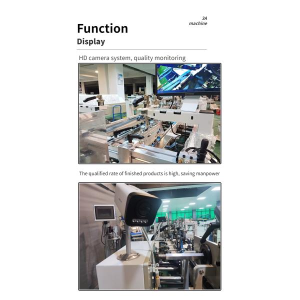 CQT-900 Automatic Adhesive Head Spray Gun Folder Gluer Machine for Box Folding and Gluing