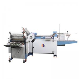 Quality 480T Buckle Industrial Paper Folding Machine For Cosmetics Pharmaceuticals OEM for sale