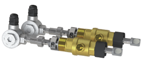 KUFS2000A2 Wall Mount Insertion Ultrasonic Flow Meter For Size DN50 - DN6000 Pipe