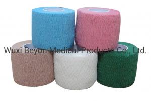 Quality self adherent cohesive wrap bandages Flexible Elastic Bandage ISO13485 for sale