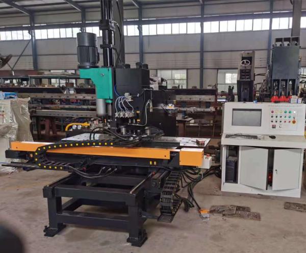 Buy High Speed CNC Plate Punching And Drilling Machine With Marking Function Hole Diameter 50mm at wholesale prices