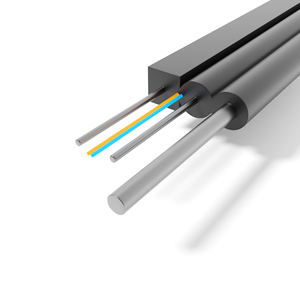 2 Core Indoor FTTH Drop Cable G657A1 Drop Wire Cable