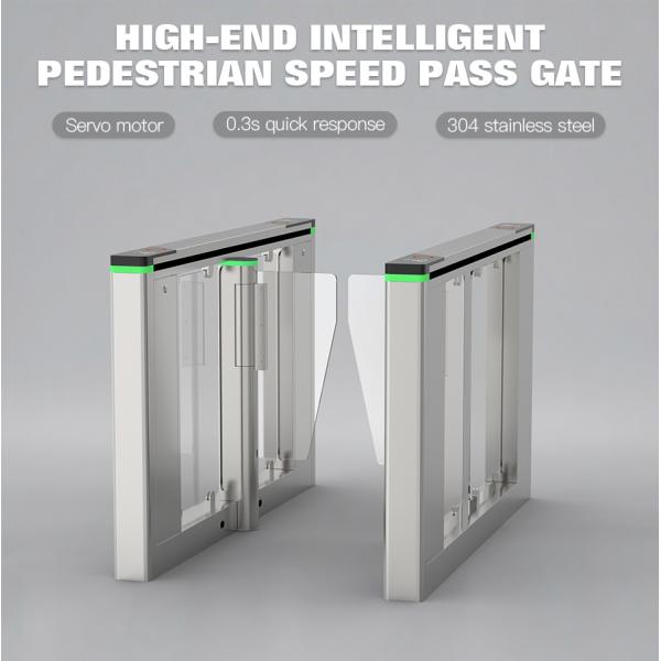 RFID Card Reader Automatic Turnstile Gate Pedestrian Access Control OEM