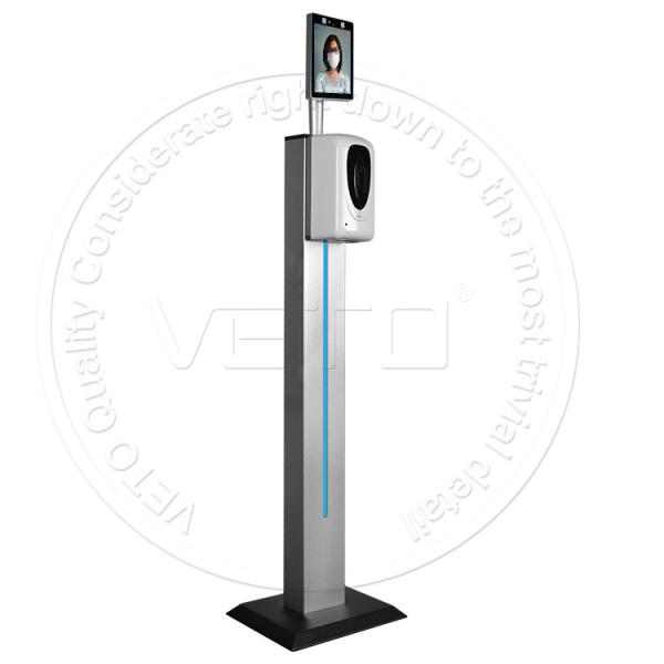 Buy Non-contact face recognition temperature detector with auto hand sanitizer at wholesale prices