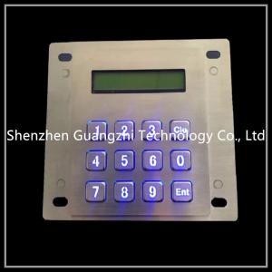 China Metal Usb Numeric Keypad With Display , LED Backlit Wired Numeric Keypad on sale