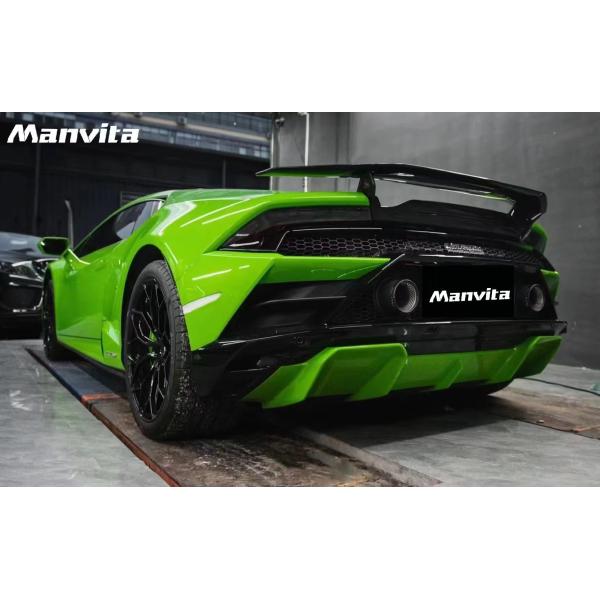 LP580 LP610 Lamborghini Huracan Evo Body Kit Tecnica Style Carbon Fiber Spoiler Wing