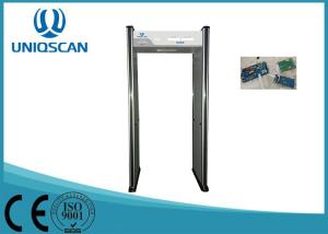 Quality Led Indicator 6 Zone Archway Metal Detector Security Gate For Detecting Scanner for sale