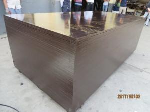 Quality film faced plywood with kangaroo , POPLAR CORE, WBP MELAMINE GLUE, BROWN  PRINTED FILM.film faced plywood 18MM*1220MM*24 for sale