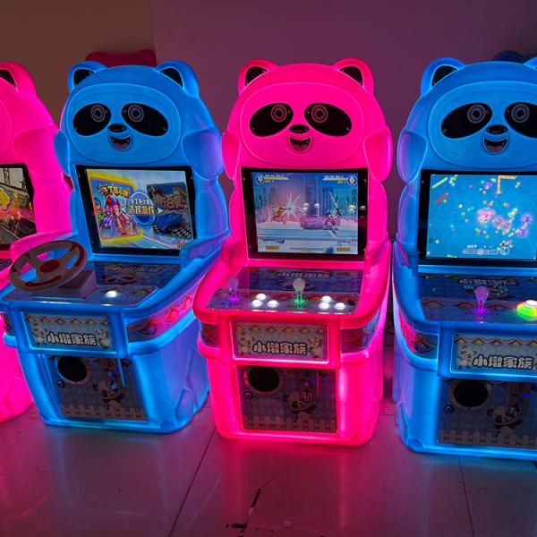 Dreamland 2023 New Arrivals Children Panda Kids Game Machine For Indoor Amusement Park