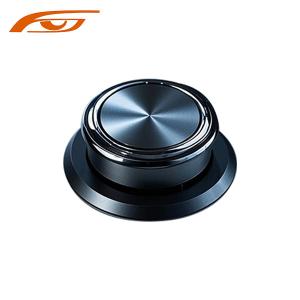 China Anodizing Brushed Custom Stainless Steel Parts Audio Control Knobs on sale