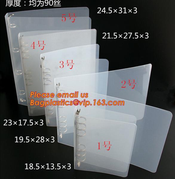 Buy PP Material Document Pocket File Folder, A4 pp file folder, clear clip file folder at wholesale prices