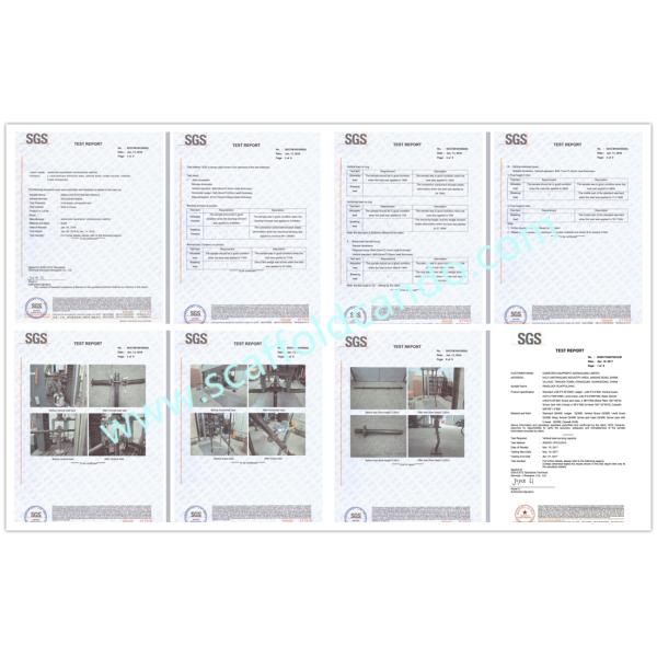 Galvanized 850*2370mm, 550*2691mm Q235 scaffolding stair case for Ringlock scaffolding system 8 steps 9 steps ladder