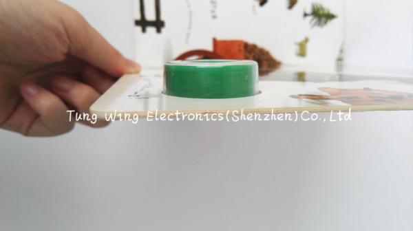 Buy Custom 33mm Round Custom Sound Module For interactive baby book at wholesale prices