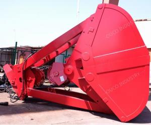 China Abrasion Resistant Hydraulic Grab Bucket Remote Control CE on sale
