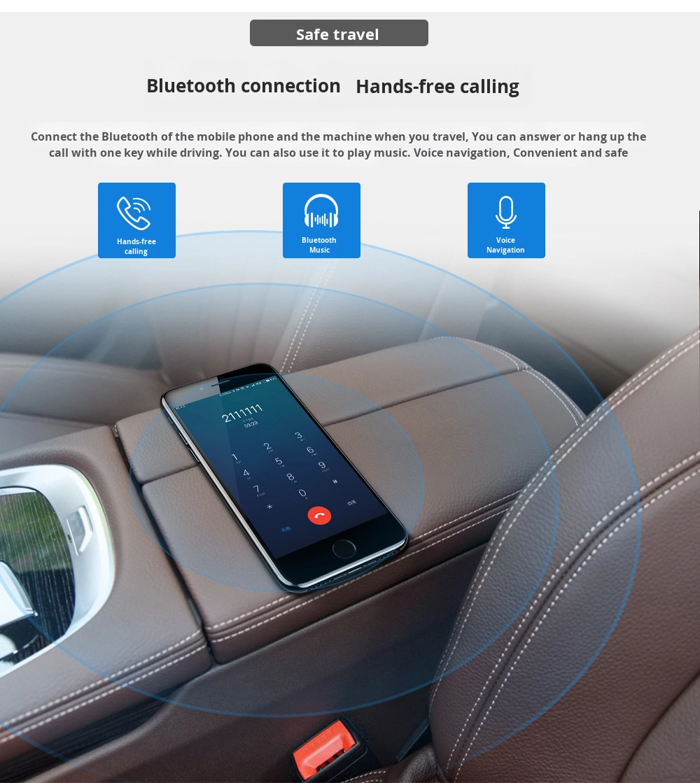 Creatall Single-Dash Dashboard Car for DVD Player for Bluetooth HD Music FM Radio MP3 USB Hands-Free Car Card Slot